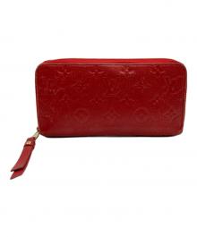 LOUIS VUITTON（ルイ ヴィトン）の古着「長財布　ジッピーウォレット モノグラム アンプラント」｜レッド