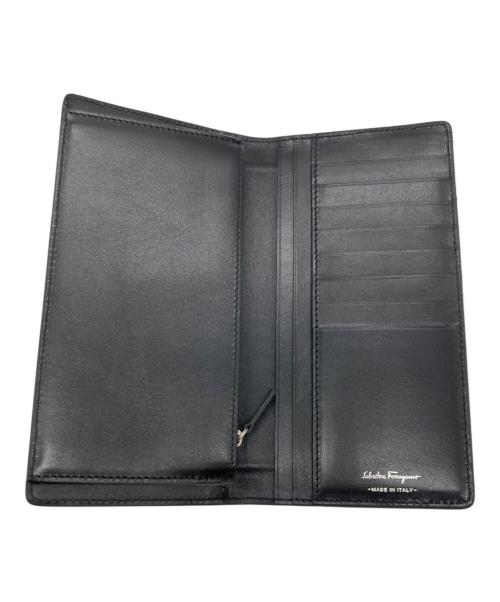 Salvatore Ferragamo（サルヴァトーレ フェラガモ）Salvatore Ferragamo (サルヴァトーレ フェラガモ) 長財布 ブラックの古着・服飾アイテム