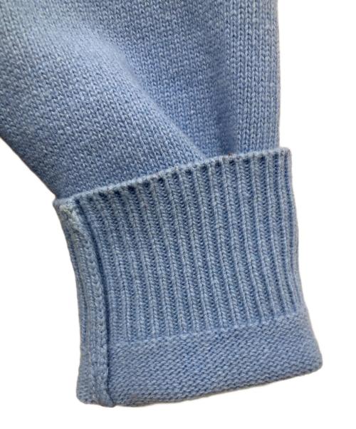 STONE ISLAND（ストーンアイランド）STONE ISLAND (ストーンアイランド) ハーフジップニット ブルー サイズ:Mの古着・服飾アイテム