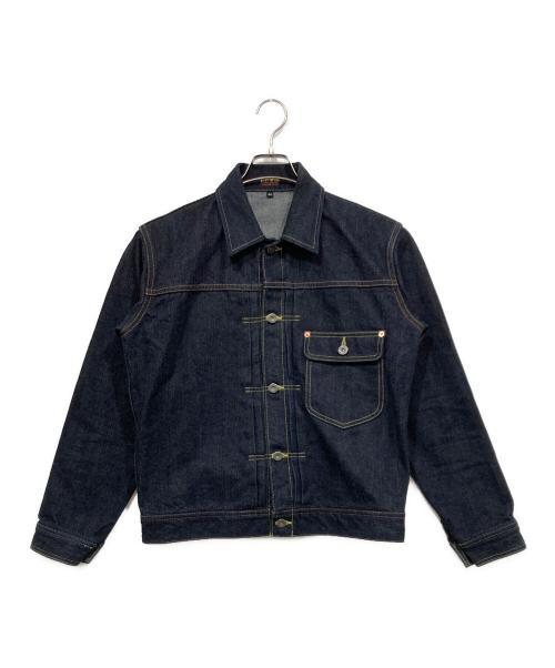 THE FLAT HEAD（ザ・フラットヘッド）THE FLAT HEAD (ザ・フラットヘッド) 40’sモデル ジンバブエコットン デニムジャケット インディゴ サイズ:40の古着・服飾アイテム