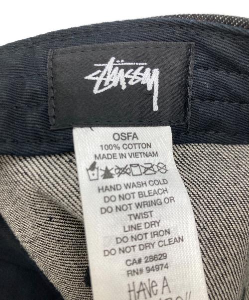 stussy（ステューシー）stussy (ステューシー) キャップ / OW PRO BIG LINK EMBOSS SNAPBACK ブラックの古着・服飾アイテム