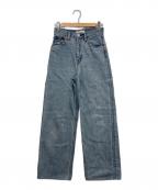 moussyマウジー）の古着「HW 90S STRAIGHT」｜ブルー