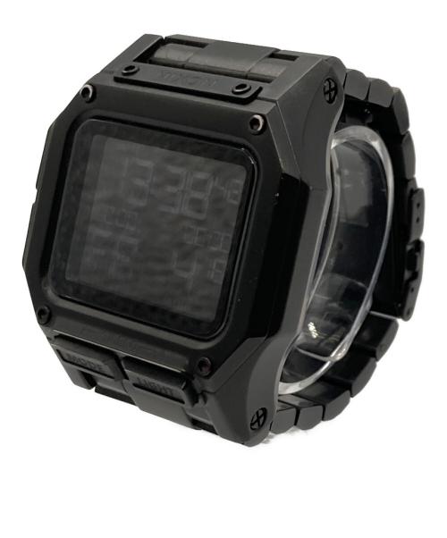 NIXON（ニクソン）NIXON (ニクソン) デジタルウォッチ ブラックの古着・服飾アイテム