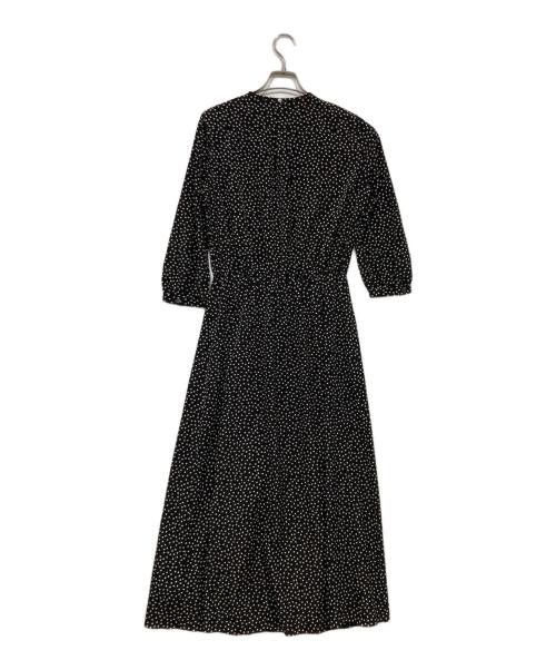 DRESSTERIOR（ドレステリア）DRESSTERIOR (ドレステリア) ドットブラウスワンピース ブラック サイズ:-の古着・服飾アイテム