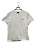 A.P.C.アーペーセー）の古着「刺繍ロゴTシャツ」｜ホワイト
