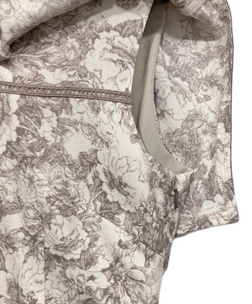 Snidel（スナイデル）Snidel (スナイデル) ラッフルカラーワンピース ベージュ サイズ:1の古着・服飾アイテム