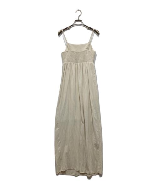 COCODEAL（ココディール）COCODEAL (ココディール) Vネックジャケット×サテンワンピース ベージュ サイズ:2の古着・服飾アイテム