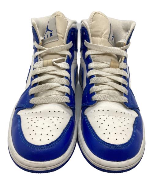 NIKE（ナイキ）NIKE (ナイキ) Women's Air Jordan 1 Mid ブルー サイズ:23の古着・服飾アイテム