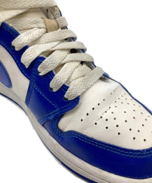 NIKE（ナイキ）NIKE (ナイキ) Women's Air Jordan 1 Mid ブルー サイズ:23の古着・服飾アイテム
