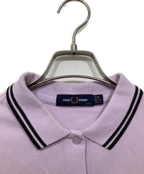 FRED PERRY（フレッドペリー）FRED PERRY (フレッドペリー) ポロシャツ ラベンダー サイズ:38の古着・服飾アイテム