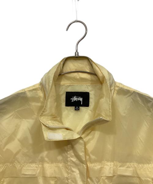 stussy（ステューシー）stussy (ステューシー) ナイロンコート イエロー サイズ:Mの古着・服飾アイテム