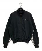 FRED PERRY×AKANE UTSUNOMIYAフレッドペリー×アカネウツノミヤ）の古着「トラックジャケット」｜ブラック
