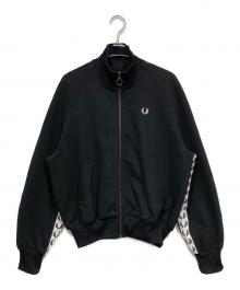 FRED PERRY×AKANE UTSUNOMIYA（フレッドペリー×アカネウツノミヤ）の古着「トラックジャケット」｜ブラック