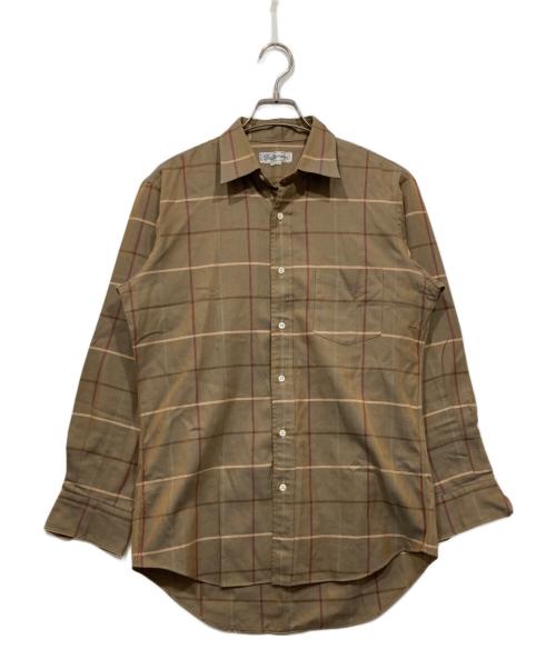Burberry's（バーバリーズ）Burberry's (バーバリーズ) チェックシャツ ブラウン サイズ:A40-81の古着・服飾アイテム