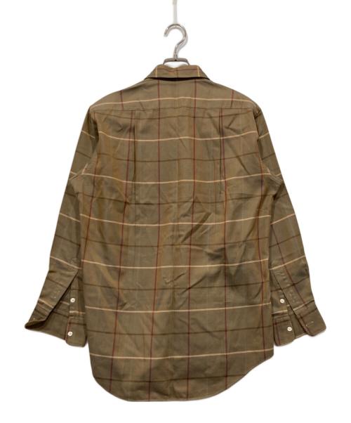 Burberry's（バーバリーズ）Burberry's (バーバリーズ) チェックシャツ ブラウン サイズ:A40-81の古着・服飾アイテム