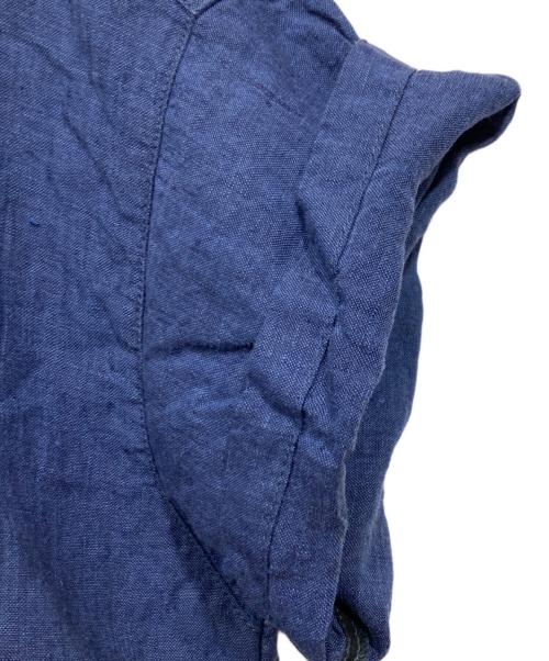 nest Robe（ネストローブ）nest Robe (ネストローブ) 半袖リネンシャツ ネイビー サイズ:不明の古着・服飾アイテム