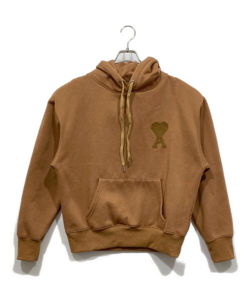 AMI Alexandre Mattiussi（アミアレクサンドルマテュッシ）AMI Alexandre Mattiussi (アミアレクサンドルマテュッシ) プルオーバーパーカー ブラウン サイズ:Mの古着・服飾アイテム