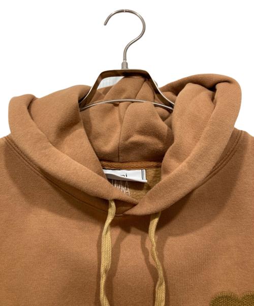 AMI Alexandre Mattiussi（アミアレクサンドルマテュッシ）AMI Alexandre Mattiussi (アミアレクサンドルマテュッシ) プルオーバーパーカー ブラウン サイズ:Mの古着・服飾アイテム