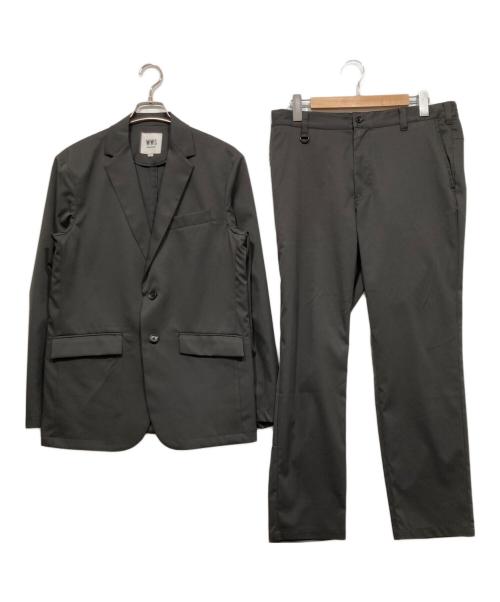 WWS（ダブリューダブリューエス）WWS (ワークウェアスーツ) 417 EDIFICE (417 エディフィス) セットアップスーツ グレー サイズ:Lの古着・服飾アイテム