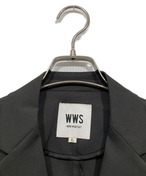 WWS（ダブリューダブリューエス）WWS (ワークウェアスーツ) 417 EDIFICE (417 エディフィス) セットアップスーツ グレー サイズ:Lの古着・服飾アイテム