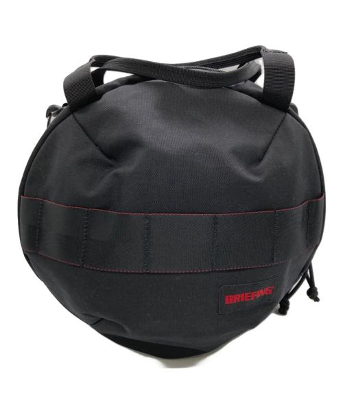 BRIEFING（ブリーフィング）BRIEFING (ブリーフィング) BEAMS BOY (ビームスボーイ) ヘルメット バッグ ブラックの古着・服飾アイテム