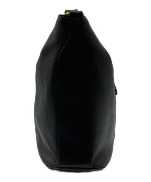 BALLY（バリー）BALLY (バリー) フラップベルトショルダーバッグ ブラックの古着・服飾アイテム