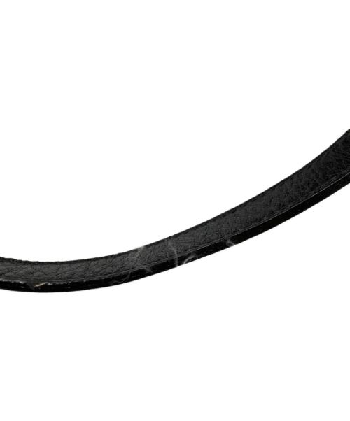 BALLY（バリー）BALLY (バリー) フラップベルトショルダーバッグ ブラックの古着・服飾アイテム