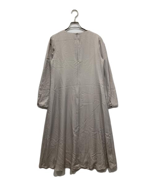 UNTITLED（アンタイトル）UNTITLED (アンタイトル) Aライン 袖コンシャスワンピース グレー サイズ:1の古着・服飾アイテム