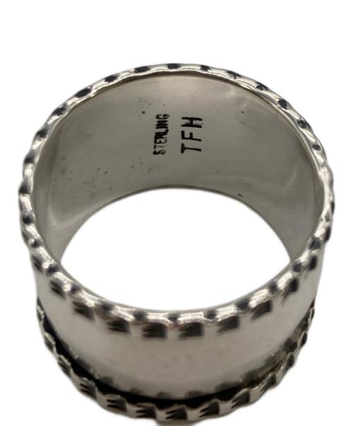 THE FLAT HEAD（ザ・フラットヘッド）THE FLAT HEAD (ザ・フラットヘッド) シルバーリング プレーン サイズ:21の古着・服飾アイテム