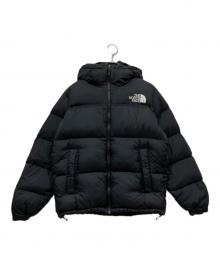 THE NORTH FACE（ザ ノース フェイス）の古着「NUPTSE HOODIE/ヌプシフーディー」｜ブラック