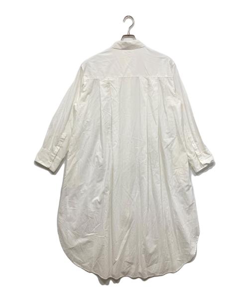 Mila Owen（ミラオーウェン）Mila Owen (ミラオーウェン) シャツワンピース ホワイト サイズ:Freeの古着・服飾アイテム