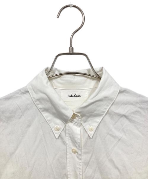 Mila Owen（ミラオーウェン）Mila Owen (ミラオーウェン) シャツワンピース ホワイト サイズ:Freeの古着・服飾アイテム