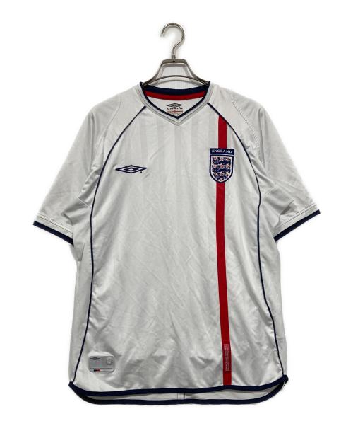 UMBRO（アンブロ）UMBRO (アンブロ) ゲームシャツ ホワイト サイズ:Lの古着・服飾アイテム