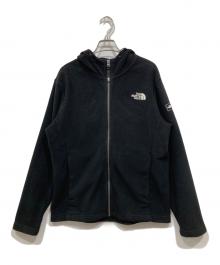 THE NORTH FACE（ザ ノース フェイス）の古着「MELLOW FLEECE EX HOODIE」｜ブラック