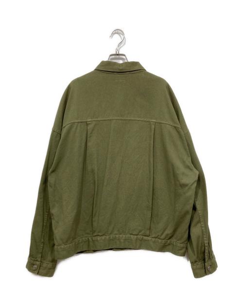 FREAK'S STORE（フリークスストア）FREAK'S STORE (フリークストア) トラッカージャケット グリーン サイズ:Lの古着・服飾アイテム