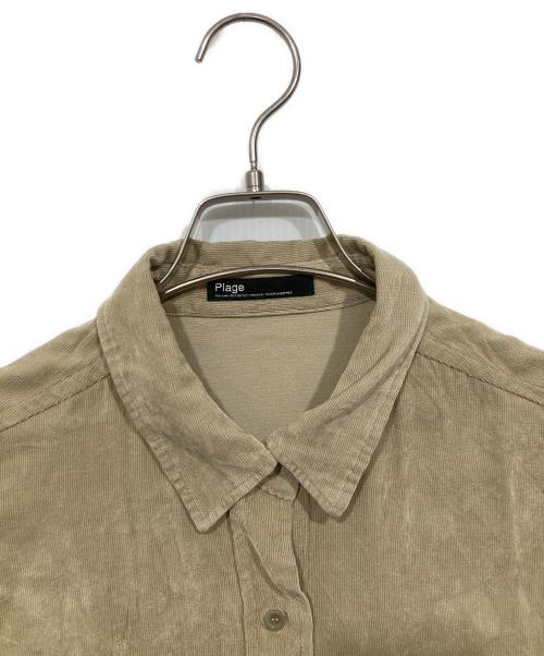Plage（プラージュ）Plage (プラージュ) minicoll シャツ ベージュ サイズ:FREEの古着・服飾アイテム
