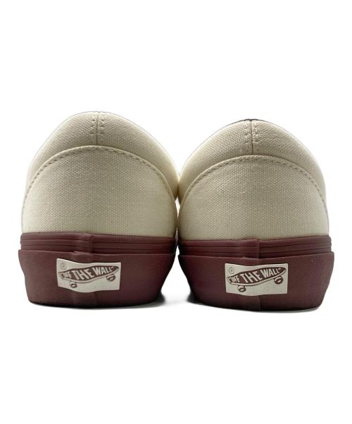 VANS（ヴァンズ）VANS (バンズ) PILGRIM (ピルグリム) スリッポン アイボリー サイズ:26㎝の古着・服飾アイテム