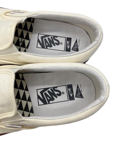 VANS（ヴァンズ）VANS (バンズ) PILGRIM (ピルグリム) スリッポン アイボリー サイズ:26㎝の古着・服飾アイテム