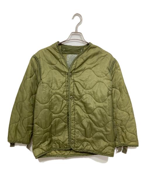 US ARMY（ユーエスアーミー）US ARMY (ユーエスアーミー) キルティングジャケット カーキ サイズ:Ｓの古着・服飾アイテム