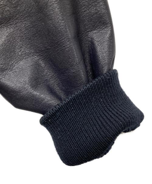 COMME CA DU MODE MEN（コムサデモードメン）COMME CA DU MODE MEN (コムサデモードメン) スタジャン　90's ブラック サイズ:サイズ表記なしの古着・服飾アイテム