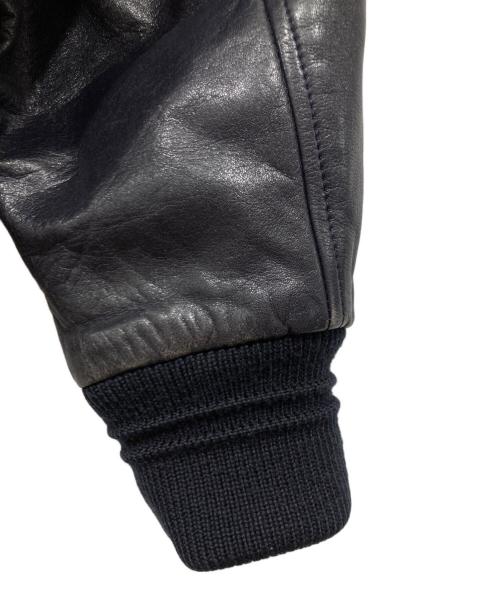 COMME CA DU MODE MEN（コムサデモードメン）COMME CA DU MODE MEN (コムサデモードメン) スタジャン　90's ブラック サイズ:サイズ表記なしの古着・服飾アイテム