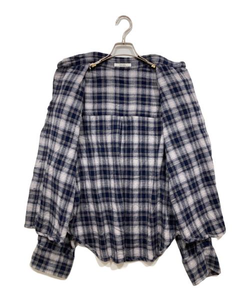 Snidel（スナイデル）Snidel (スナイデル) ネルシャツ グレー サイズ:ONE SIZEの古着・服飾アイテム