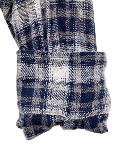 Snidel（スナイデル）Snidel (スナイデル) ネルシャツ グレー サイズ:ONE SIZEの古着・服飾アイテム