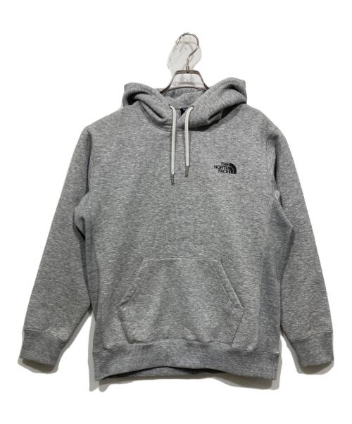 THE NORTH FACE（ザ ノース フェイス）THE NORTH FACE (ザ ノース フェイス) BACK SQUARE LOGO HOODIE グレー サイズ:Ｍの古着・服飾アイテム