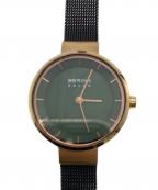 BERING×tictacベーリング×チックタック）の古着「腕時計」｜グリーン