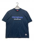 paragraphパラグラフ）の古着「プリントカットソー」｜ネイビー