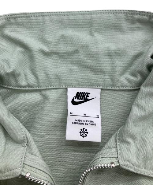 NIKE（ナイキ）NIKE (ナイキ) ハーフジップ半袖シャツ グリーン サイズ:ｍの古着・服飾アイテム