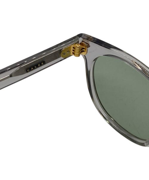 CALEE（キャリー）CALEE (キャリー) サングラス / B/W TYPE GLASSES クリアフレームの古着・服飾アイテム