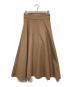 BALLSEY（ボールジィ）の古着「シルクウールフレアスカート」｜ブラウン