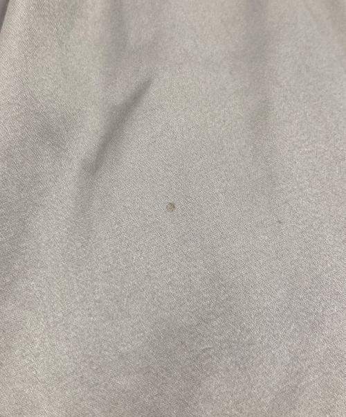 BALLSEY（ボールジィ）BALLSEY (ボールジィ) ハイカウントサテン パフスリーブワンピース グレー サイズ:Sの古着・服飾アイテム